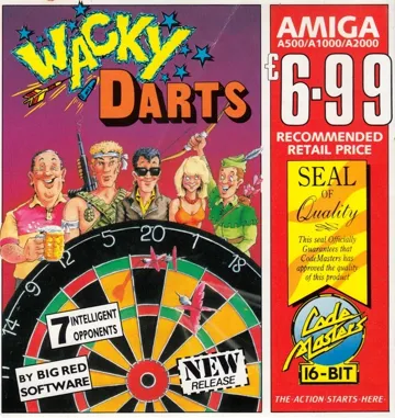 Wacky Darts box cover front